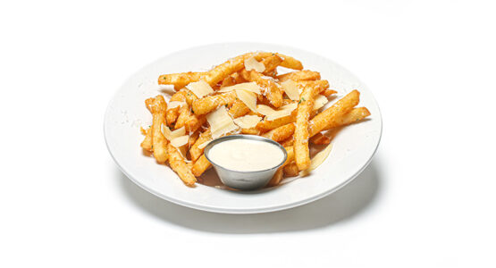 Garlic Truffle Fries with Garlic Aioli